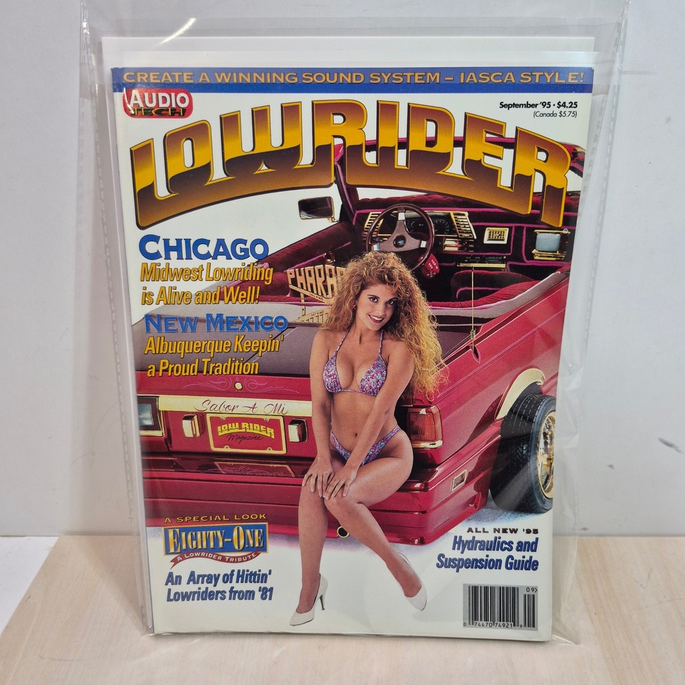 Lowrider Magazine Sept 1995 Chicago New Mexico Hydraulics Guide NM cond